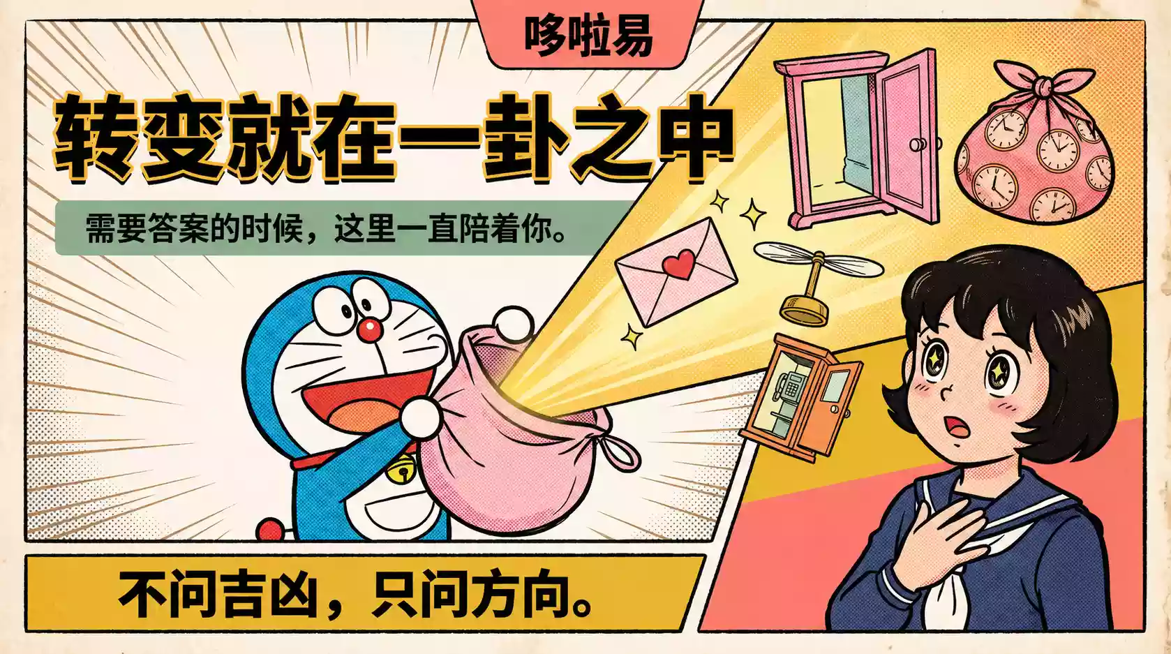 易经一查，万事不愁！开卦显化！